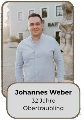 Listenplatz 710 - Johannes Weber - Unabhängige Bürger Obertraubling